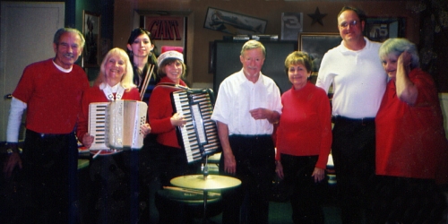 Scarlett LaRue's Revival Band - Dec08 whole band